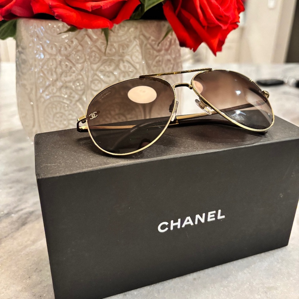 Chanel Aviator Sunglasses